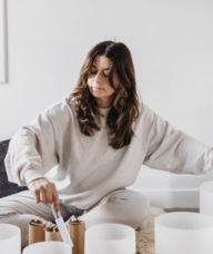 Book an Appointment with Kaela Demerjian for Sound Bath Experiences